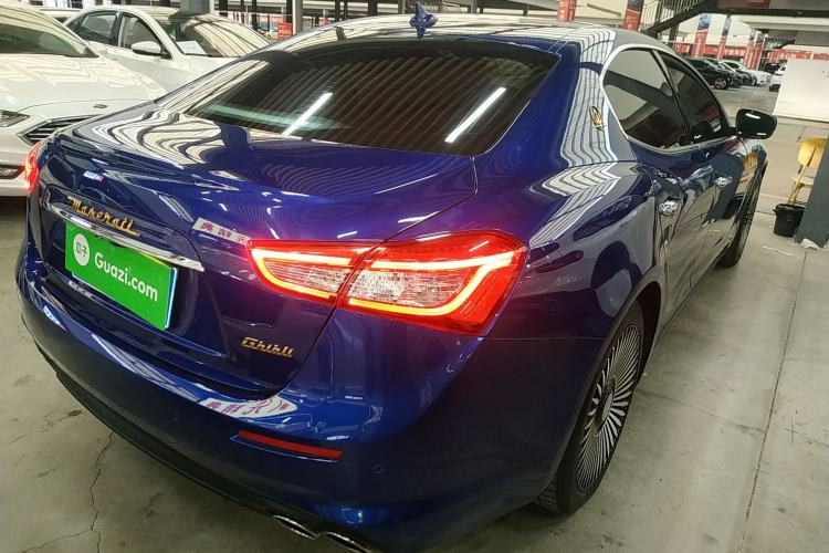 Used Maserati Ghibli 2019 3.0T Standard Version China VI Rear Right 45 Deg