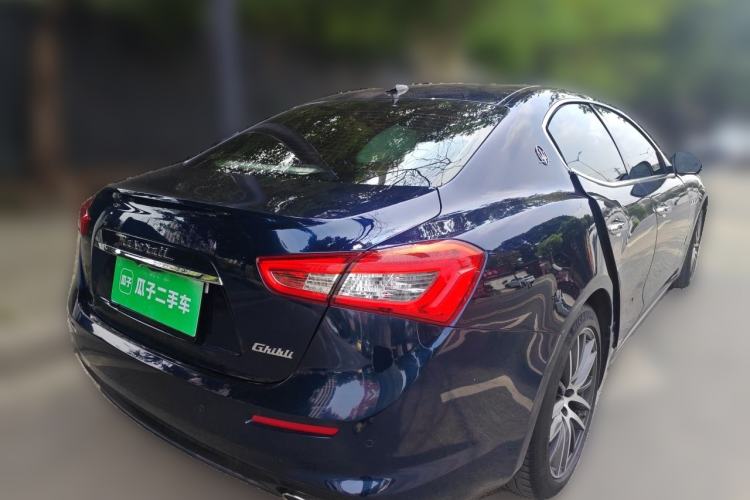 Used Maserati Ghibli 2019 3.0T Standard Version China VI Rear Right 45 Deg