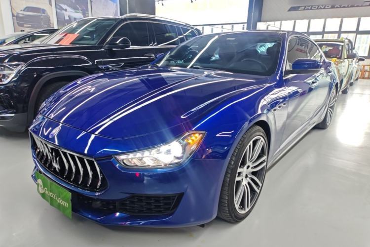 Used Maserati Ghibli 2019 3.0T Standard Version China V Emission Standard Guazi used car, China used car export, Used car for sale, Used Maserati cars, Cheapest cars for sale