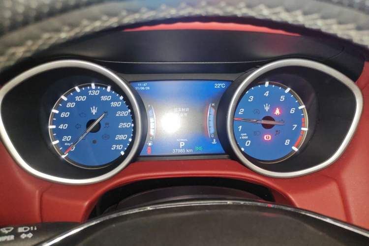 Used Maserati Ghibli 2019 3.0T Standard Version China VI Instrument Cluster