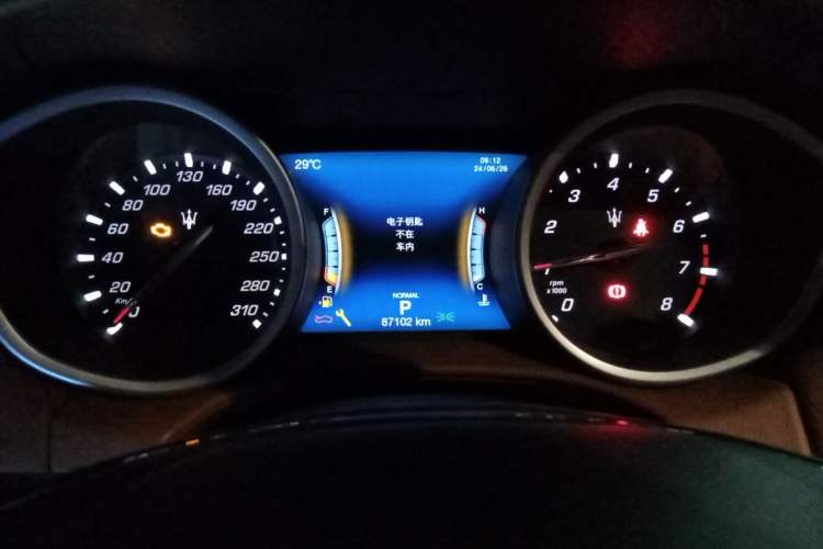 Used Maserati Ghibli 2019 3.0T Standard Version China VI Instrument Cluster