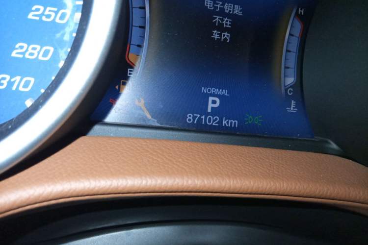 Used Maserati Ghibli 2019 3.0T Standard Version China VI Odometer Close Up