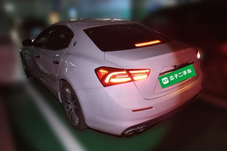 Used Maserati Ghibli 2019 3.0T Standard Version China VI Rear Left 45 Deg