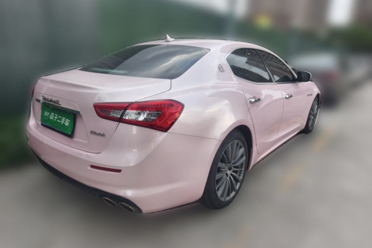 Used Maserati Ghibli 2019 3.0T Luxury Edition China VI Standard Rear Right 45 Deg