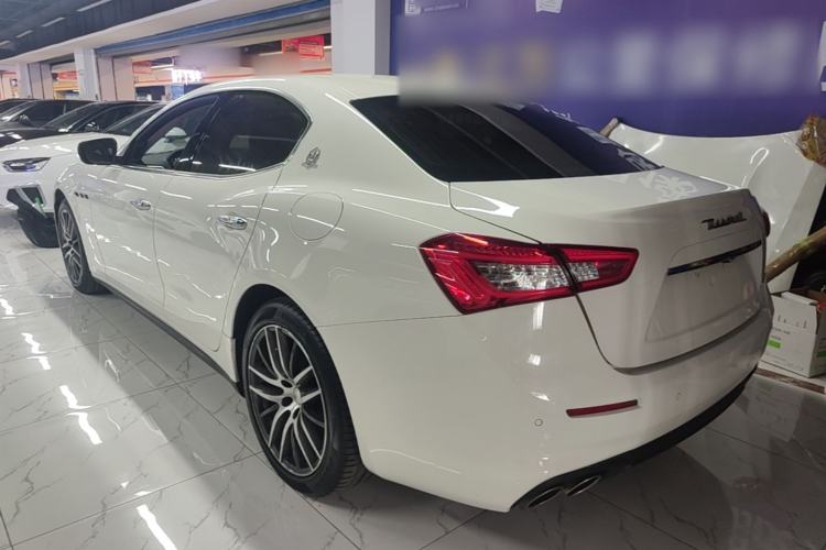 Used Maserati Ghibli 2019 3.0T Standard Version China VI Rear Left 45 Deg