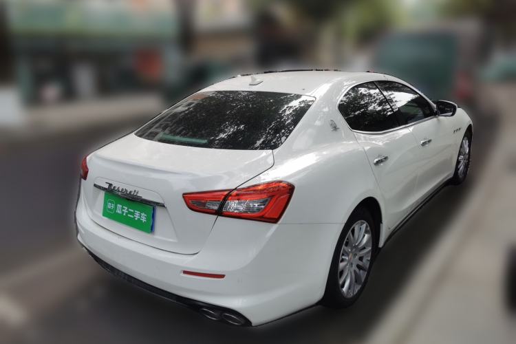 Used Maserati Ghibli 2019 3.0T Standard Version China VI Rear Right 45 Deg