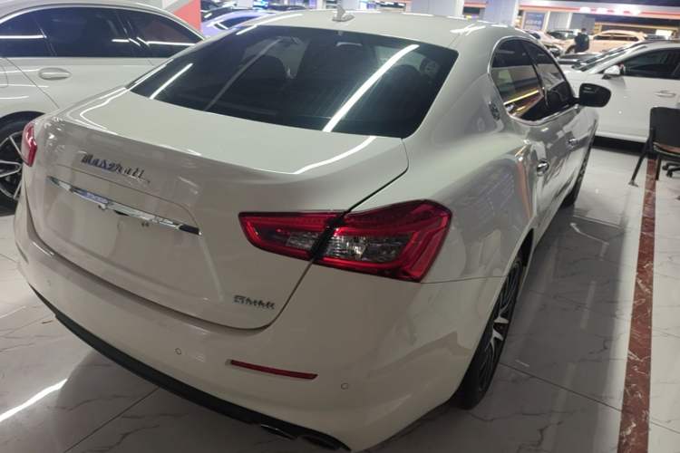 Used Maserati Ghibli 2019 3.0T Standard Version China VI Rear Right 45 Deg