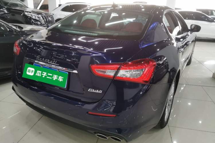 Used Maserati Ghibli 2020 3.0T Standard Edition Rear Right 45 Deg