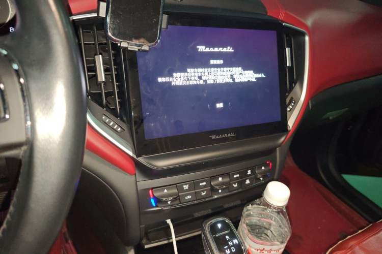 Used Maserati Ghibli 2021 2.0T Sharp Edition Audio And AC Panel