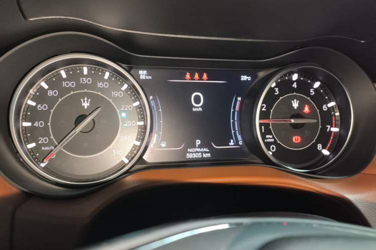 Used Maserati Ghibli 2021 2.0T Sharp Edition Instrument Cluster
