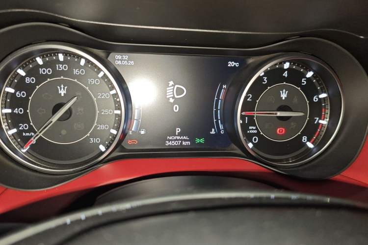 Used Maserati Ghibli 2021 2.0T Sharp Edition Instrument Cluster