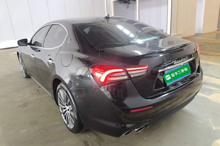 Used Maserati Ghibli 2021 2.0T Sharp Edition Rear Left 45 Deg