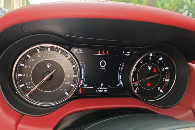 Used Maserati Ghibli 2021 2.0T Sharp Edition Instrument Cluster