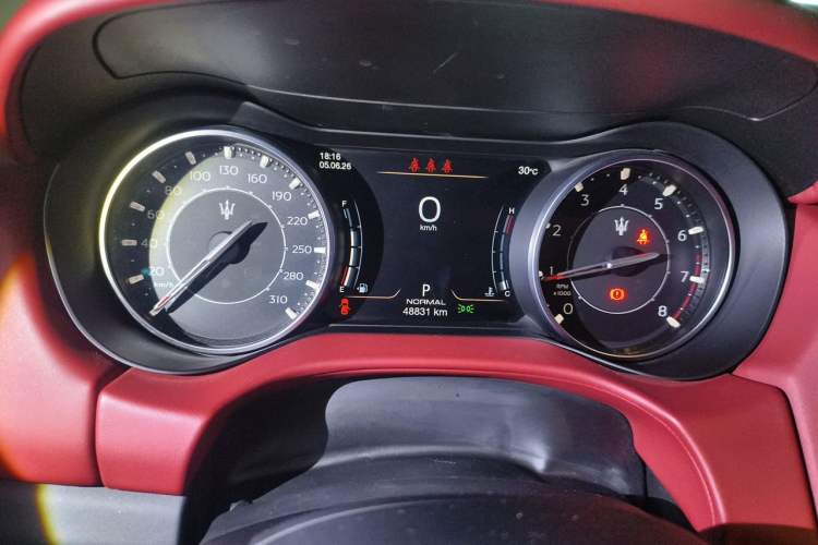 Used Maserati Ghibli 2021 2.0T Sharp Edition Instrument Cluster