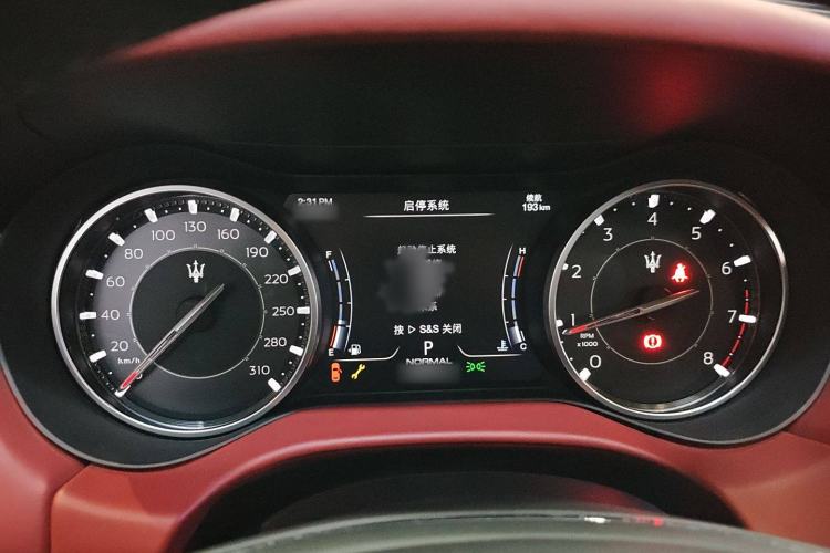 Used Maserati Ghibli 2021 2.0T Sharp Edition Instrument Cluster