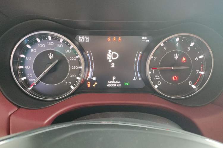 Used Maserati Ghibli 2021 2.0T Sharp Edition Instrument Cluster