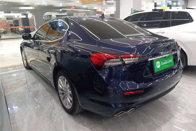 Used Maserati Ghibli 2021 2.0T Sharp Edition Rear Left 45 Deg