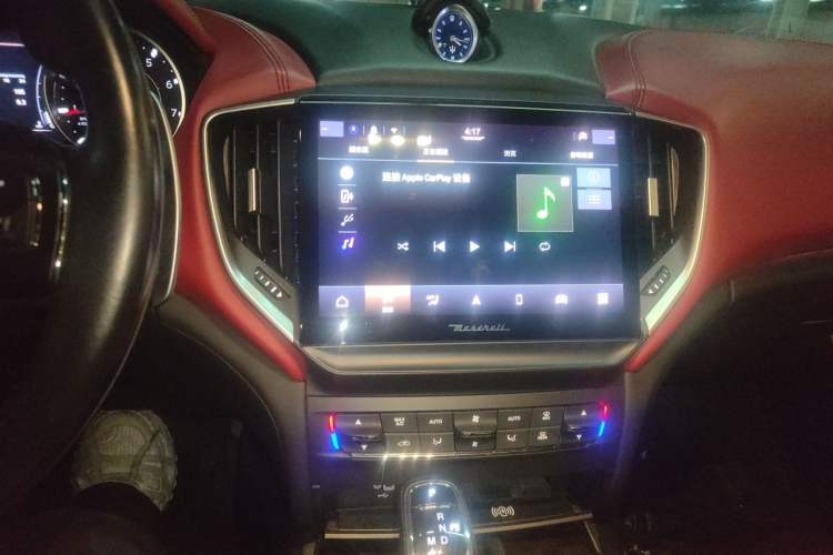 Used Maserati Ghibli 2021 2.0T Sharp Edition Audio And AC Panel