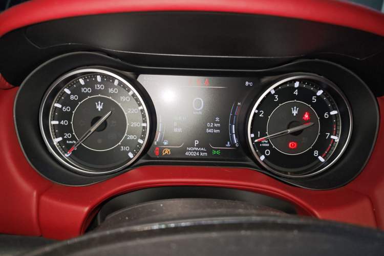 Used Maserati Ghibli 2021 2.0T Sharp Edition Instrument Cluster