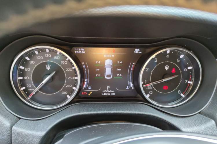 Used Maserati Ghibli 2021 2.0T Sharp Edition Instrument Cluster