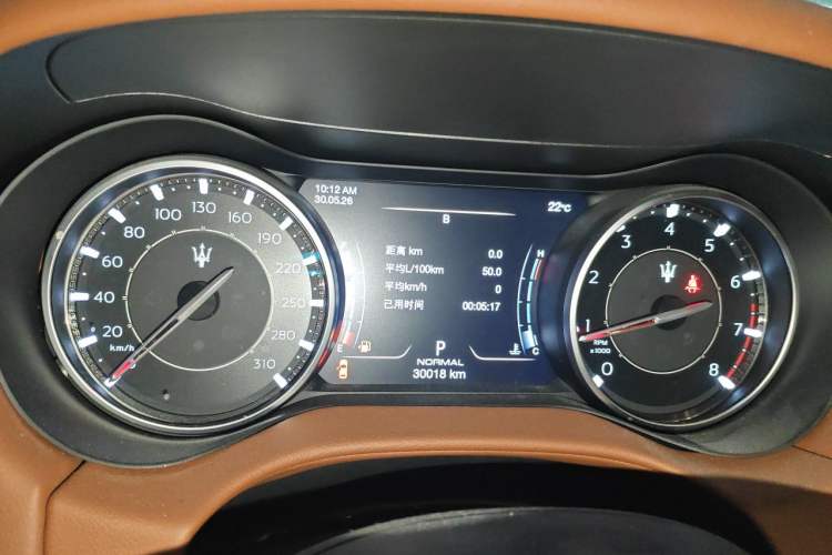 Used Maserati Ghibli 2021 2.0T Sharp Edition Instrument Cluster