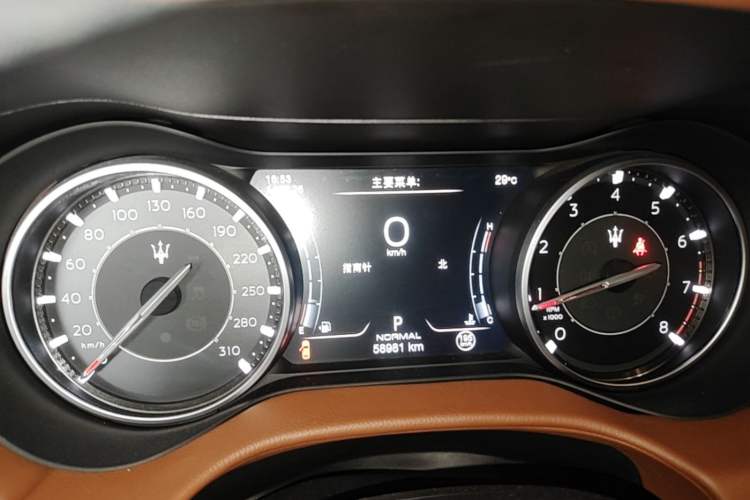 Used Maserati Ghibli 2021 2.0T Sharp Edition Instrument Cluster