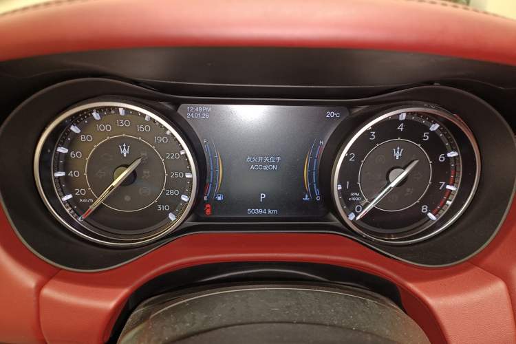 Used Maserati Ghibli 2021 2.0T Sharp Edition Instrument Cluster