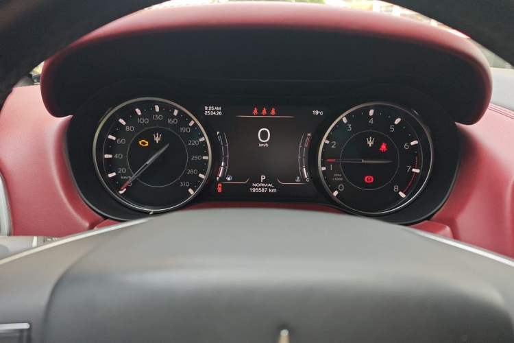 Used Maserati Ghibli 2021 2.0T Sharp Edition Instrument Cluster