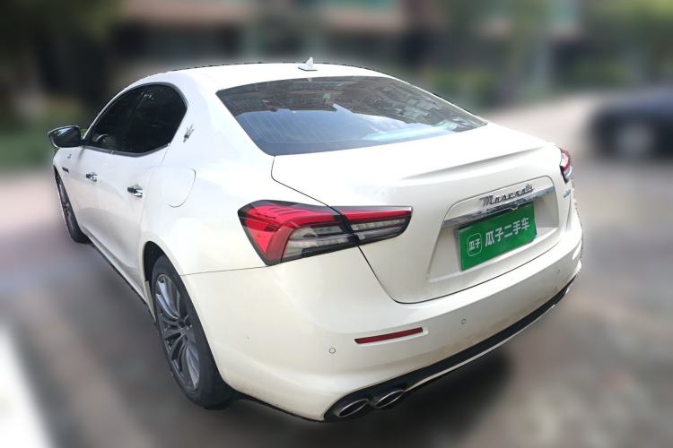 Used Maserati Ghibli 2021 2.0T Sharp Edition Rear Left 45 Deg