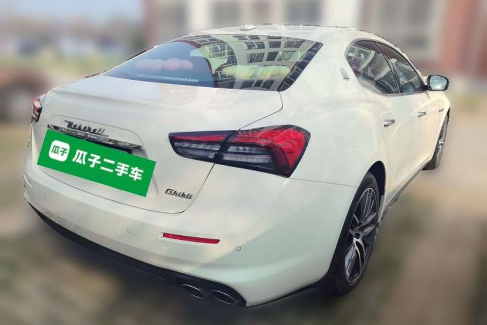Used Maserati Ghibli 2021 2.0T Sharp Edition Rear Right 45 Deg