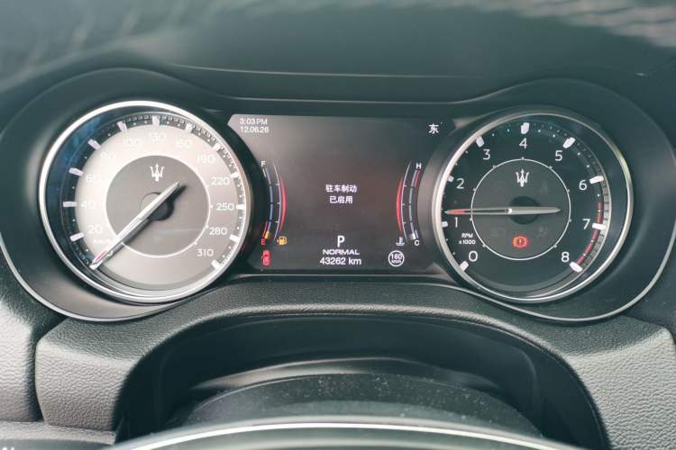Used Maserati Ghibli 2022 2.0T GT Sharp Edition Instrument Cluster