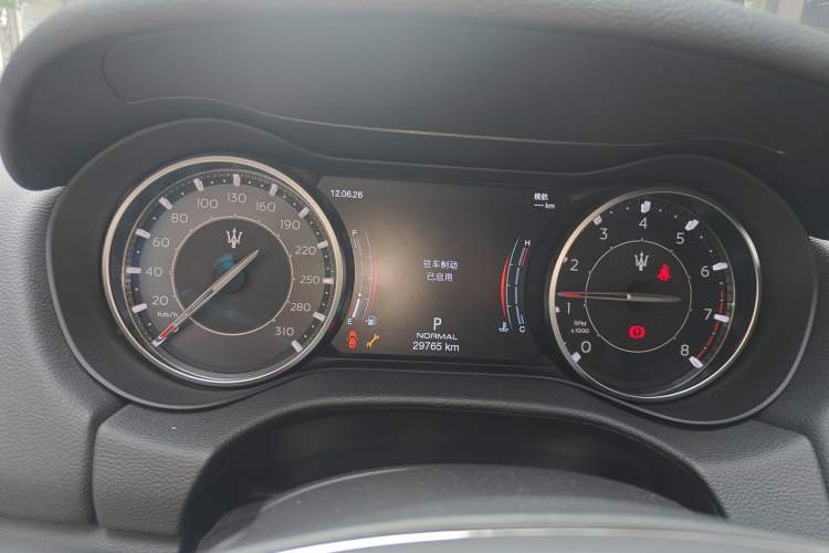 Used Maserati Ghibli 2022 2.0T GT Sharp Edition Instrument Cluster
