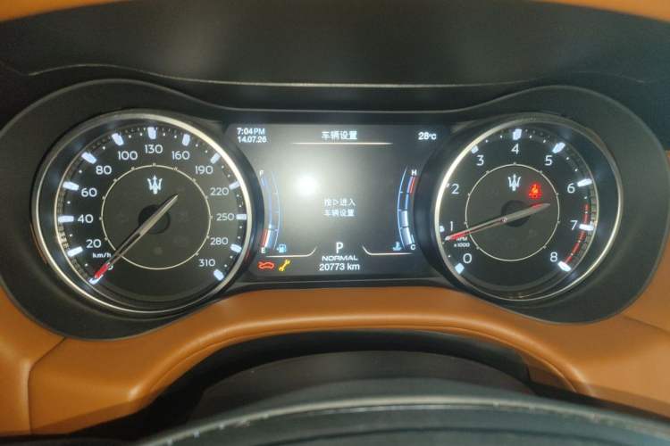 Used Maserati Ghibli 2022 2.0T GT Sharp Edition Instrument Cluster