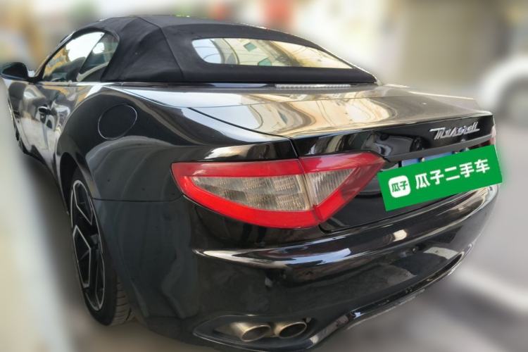 Used Maserati GranCabrio 2012 4.7L Sport Rear Left 45 Deg