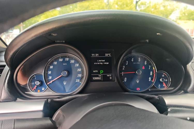 Used Maserati GranCabrio 2012 4.7L Sport Instrument Cluster