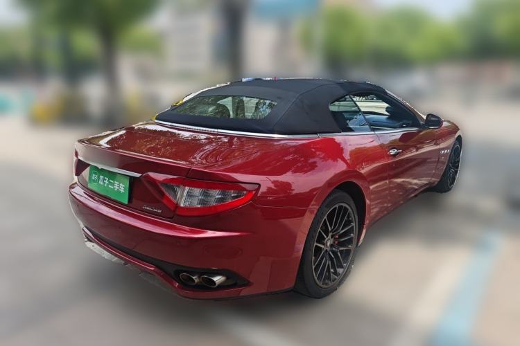 Used Maserati GranCabrio 2012 4.7L Sport Rear Right 45 Deg