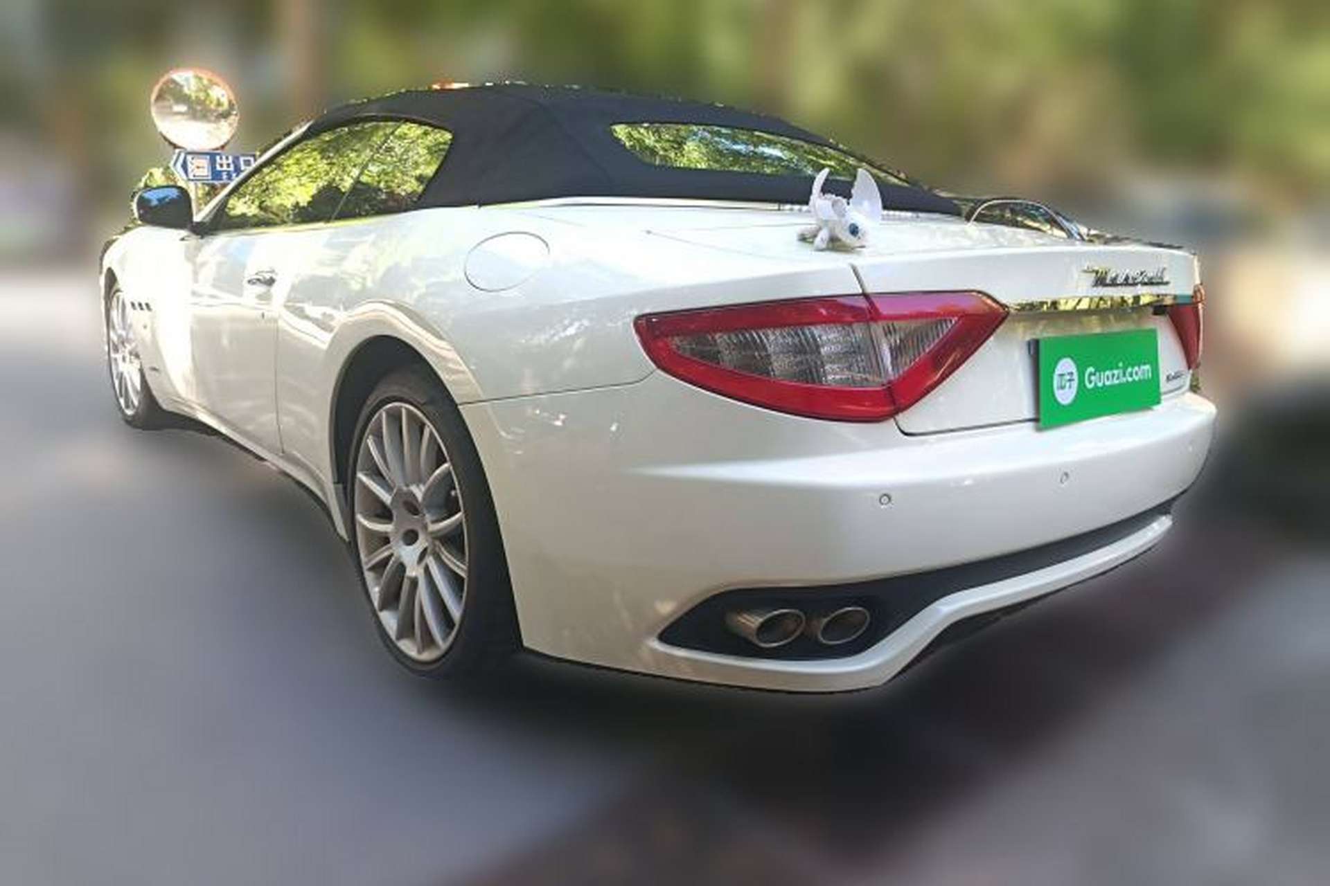 Used Maserati GranCabrio 2012 4.7L Sport Rear Left 45 Deg