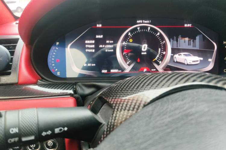 Used Maserati GranTurismo 2008 4.7L Sport Odometer Close Up