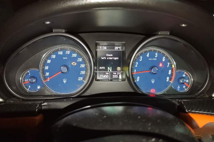 Used Maserati GranTurismo 2009 4.7L Sport Automatic Instrument Cluster