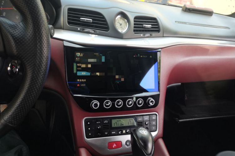 Used Maserati GranTurismo 2009 4.7L Sport Automatic Audio And AC Panel