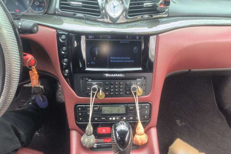 Used Maserati GranTurismo 2013 4.7L Sport Automatic Audio And AC Panel
