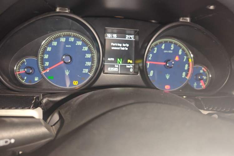 Used Maserati GranTurismo 2013 4.7L Sport F1 Instrument Cluster