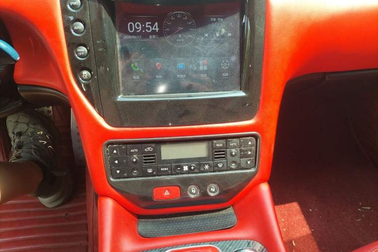 Used Maserati GranTurismo 2013 4.7L Sport F1 Audio And AC Panel