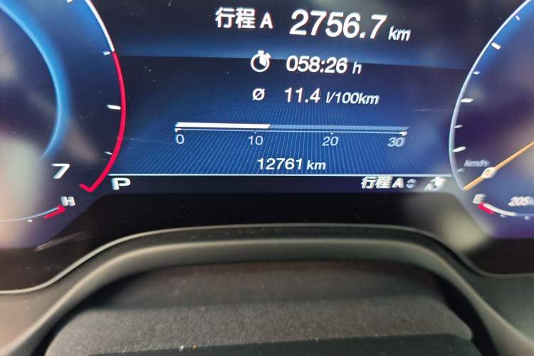 Used Maserati Grecale 2023 2.0T GT Odometer Close Up