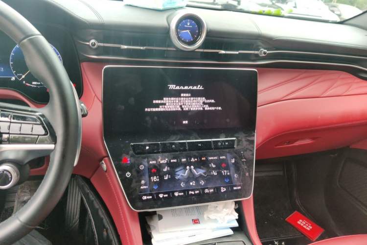 Used Maserati Grecale 2023 2.0T GT Audio And AC Panel