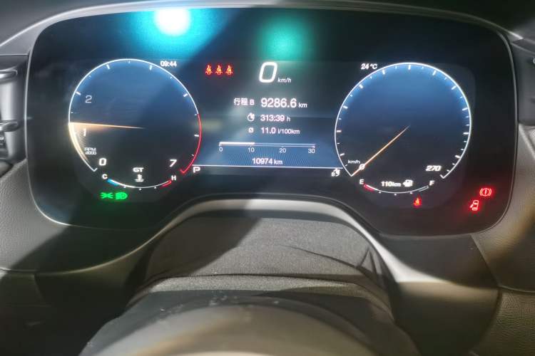 Used Maserati Grecale 2023 2.0T GT Odometer Close Up