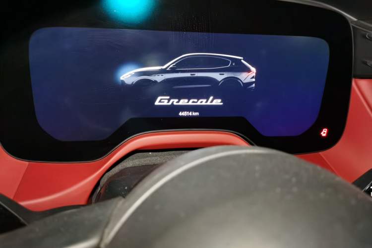 Used Maserati Grecale 2023 2.0T GT Odometer Close Up