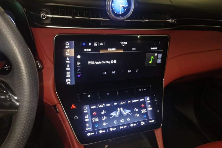 Used Maserati Grecale 2024 2.0T Modena Audio And AC Panel