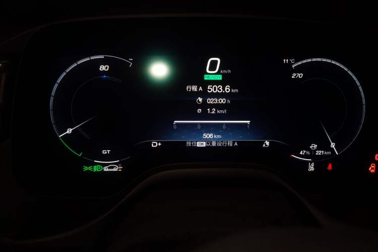 Used Maserati Grecale New Energy 2025 Folgore Odometer Close Up