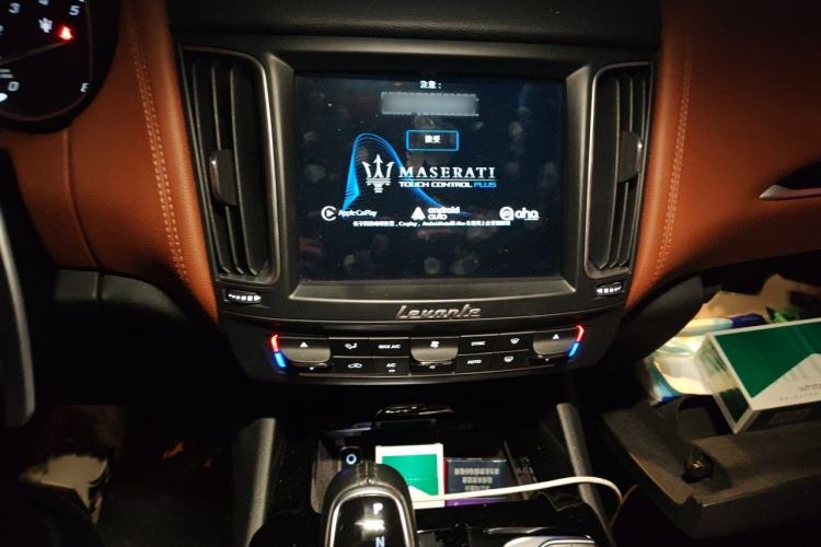 Used Maserati Levante 2016 3.0T Standard Edition Audio And AC Panel